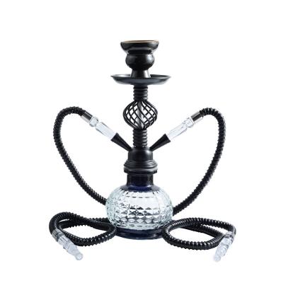 China Eco-friendly YJ factory wholesale price hookah shisha black small size smoking hookah for sale