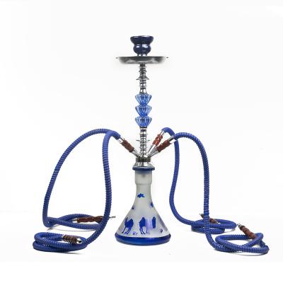 China Eco-friendly YJ new Arabic medium water hookah acrylic creative glass smoking accessories shisha for sale