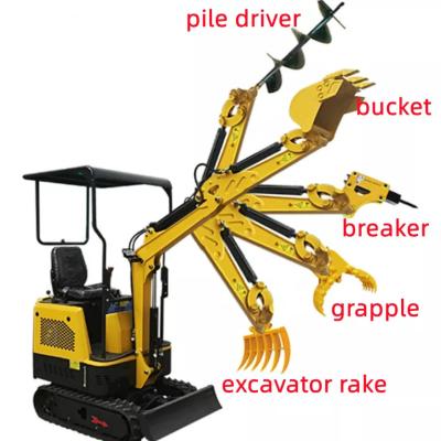 China Ebester Small Operation Crawler Digger Excavator 1ton 2 Ton Mini New Bagger Cheap Easy Price Chinese Excavator For Sale for sale