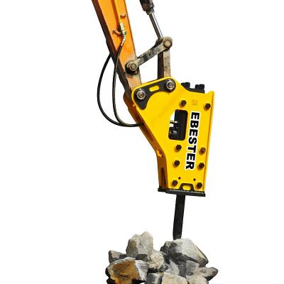 China High Strength All Brands Excavator Breaker Fit 20 Ton Excavator Side Type Impact Hydraulic Rock Breaker For Breaking for sale