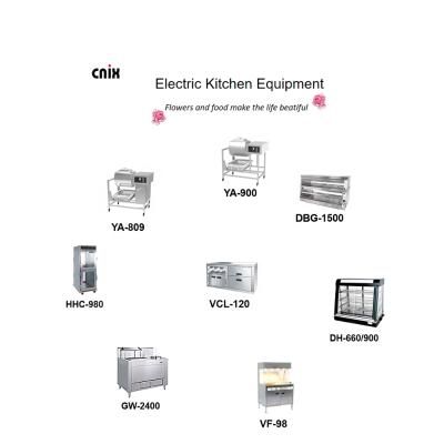 China Commercial Electric Marinade Machine Island Equipment Center Vegetable Processing Plant CNIX Kitchen Hot Showcase Chips Warmer for sale