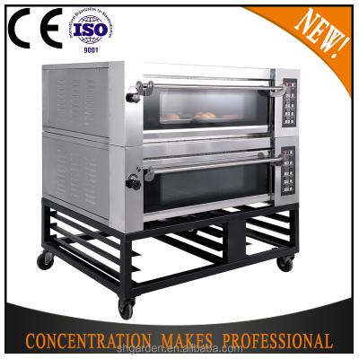 China High Quality Electric Bread 2 Platform Bread Deck ISO Bread Bakery Machine YXD CE Oven for sale