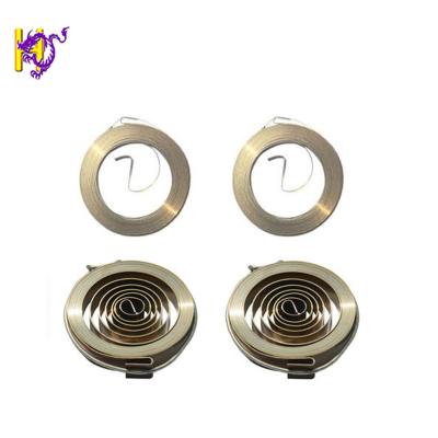 China Bobina personalizada 0.2MM*3MM de SUS301 Constant Force Spiral Flat Spring à venda