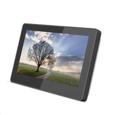 China Rugged Wifi POE Wall Mount 7 Inch Android Tablet With NFC Reader LED For Desktop for sale