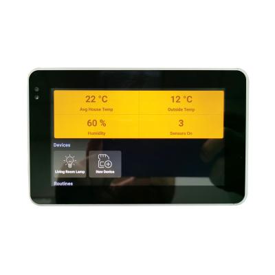 China Anti-dust SIBO 5 Inch Android POE HVAC Tablet With Inwall Mount Bracket for sale