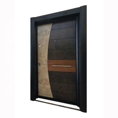 China Modern custom Turkey style steel armored security door villa entrance steel door security for sale