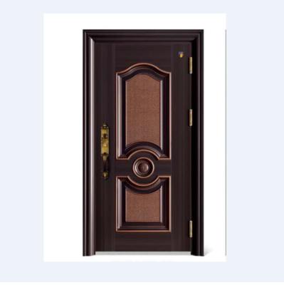 China Brass Exterior Security Front Door Lock Front Door Luxury Front Door Security Gate Designs Traditional Modern Bedroom Handle for sale