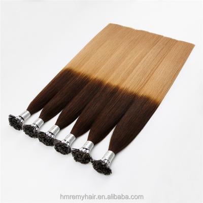 China Cuticle Aligned.No Gray Women Micro Bead Pre Bonded Itip Flat Hair Extension Wholesale Russian Remy Hair Extensions 613 for sale