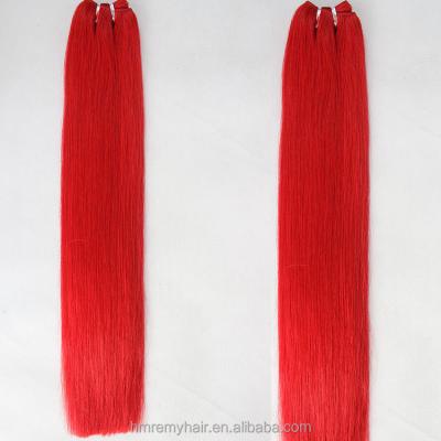 China Cuticle Aligned.No Gray 28 Inches Bone Red Straight Hair Bone Extensions High Quality Russian Straight Hair Weave Extension Wholesale for sale