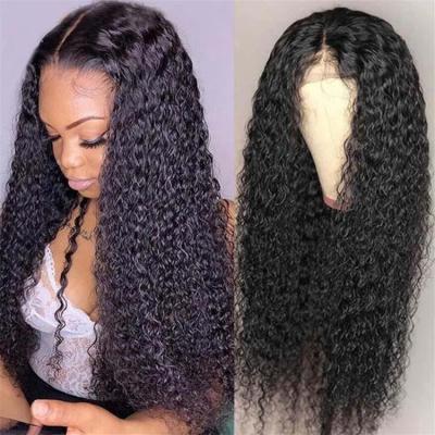 China Wholesale Super Double Drawn Natural Curly Jewish Straight Jewish Lace Closure 5x5 Cuticle Bone Aligned.No Gray Ginger Blonde Hair Wig for sale