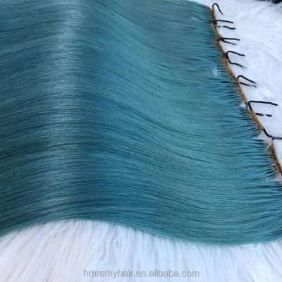 China Cuticle Aligned.No Gray Wholesale 22 inches thicker line drawn 100% Virgin Unprocessed Double Ended Fea Ther Hair Cuticle Extensions for sale