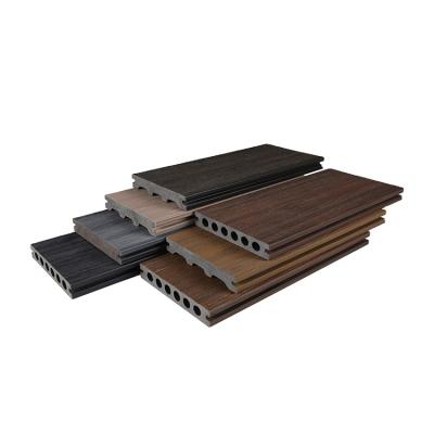 China Recycling Best Selling Wpc Wood Composite Decking Flooring Terasse Co-extrusion Wpc Decking Gray Cheap Wpc Outdoor Decking for sale