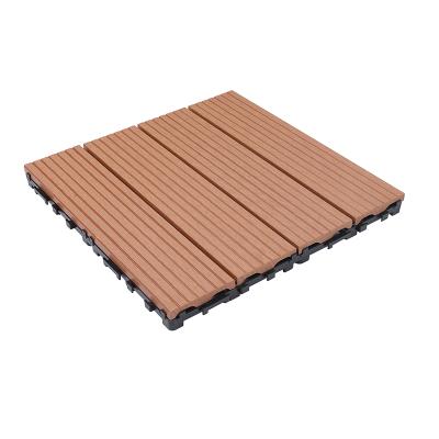 China Europe High Quality Waterproof Interlocking Flooring DIY Wpc Exterior Decking Tiles Swimming Pool Wood Flooring Flooring for sale