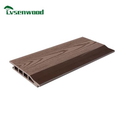 China Reuse Gray Environmentally Friendly Wpc Wall Panel Cheap Wpc Wall Panel Accessories Exterior Cladding Panel for sale