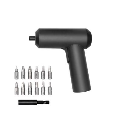 China Household Appliance Xiaomi Mijia Electric Screwdriver With 12Pcs Screw Bit Rechargeable Cordless Screwdriver for sale