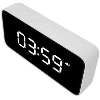 China Original Xiaomi AI Radio Smart Alarm Clock Voice Transmission Digital Alarm Clock Mijia App Control for sale