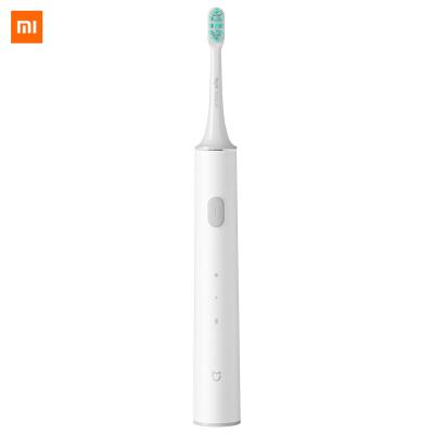 China Xiaomi Sonic Electric Toothbrush T300 Original Radio Battery Operated High Frequency Magneto White Portable Deep Cleansing Oral Care for sale