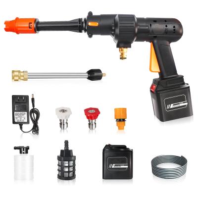 China Multifunctional High Pressure Cordless Car Wash Water Jet Gun For Car Washer for sale