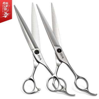 China Hot Sale High Quality Viable Cutting Pet Shear Flat Pet Scissors Viable Grooming Tools With For Dog for sale