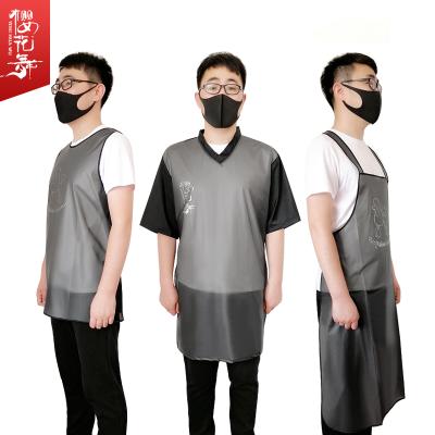 China Stocked Pet Shop Beautician Work Clothes Accept LOGO Bathing And Shearing Apron, Hairproof And Waterproof Custom Printed Cat And Dog for sale