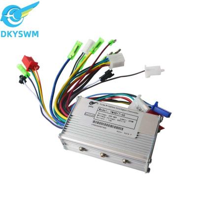 China 24V36V48V13A Electric Bicycle Scooter Brushless DC Motor Controller is used for lithium battery small electric vehicles YM4213-6G for sale