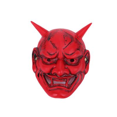 China USA Resin Japanese Prajna Cover Face Halloween Horror Props Cos Anime Masquerade Party for sale