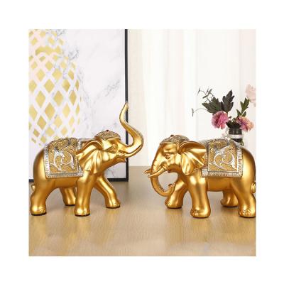 China Europe Bedroom Home Study Decoration Resin Elephant Custom Hot Selling Tabletop Statue for sale