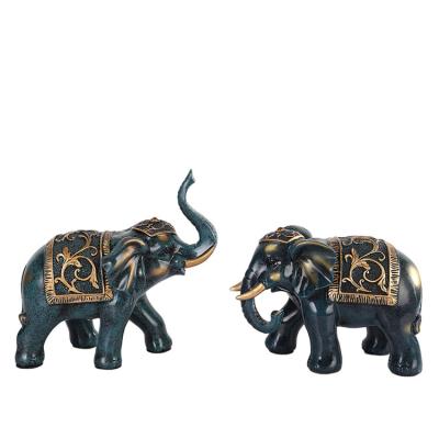 China Simple Wine Cabinet Animal Cabinet Porch TV Living Room Room Europe Resin Elephant Handwork Decoration Home Furniture for sale