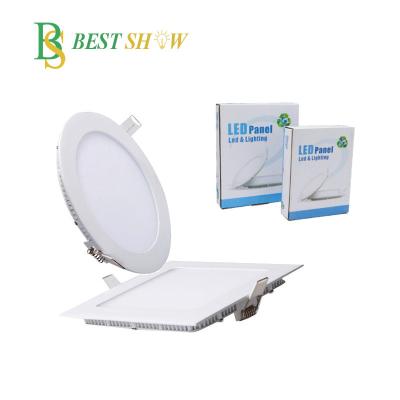 China Modern 6w 7w 8w 9w 10w 12w 15w 20w 25w 24w Small Led Panel Light OEM for sale