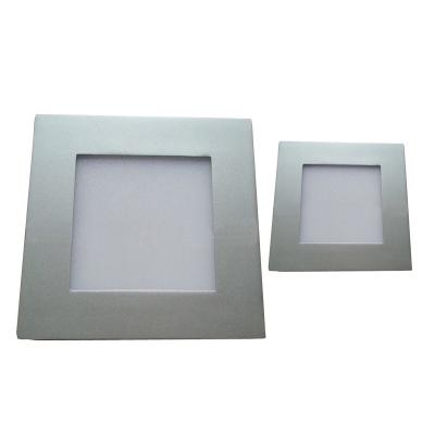 China Modern square round 3w 4w 5w 6w 7w 8w 9w 10w 12w 15w 18w 20w 25w 30w modern square silver housing led downlight 2700k 3000k 3500k 4000k 4500k 6000k for sale