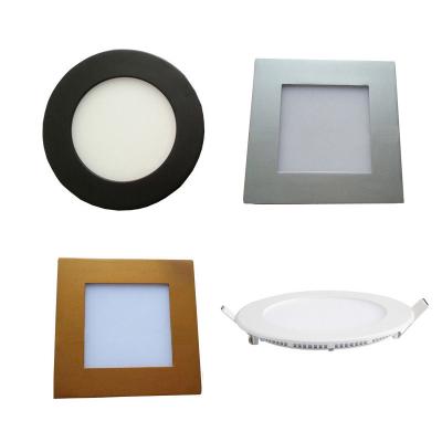 China Modern black color lamp housing square dimmable led recessed downlight 12w 15w 18w 20w 3w 5w 7w 9w 8w 10w 230V 240V cri80 5000k 5500k for sale