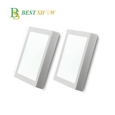 China Modern Pf0.9 Insulated Driver Surface Mounted Led Panel 12w for sale