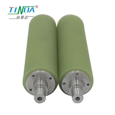 China High Efficiency Film Splitter Rubber Roller With Excellent Abrasion Resistance for sale