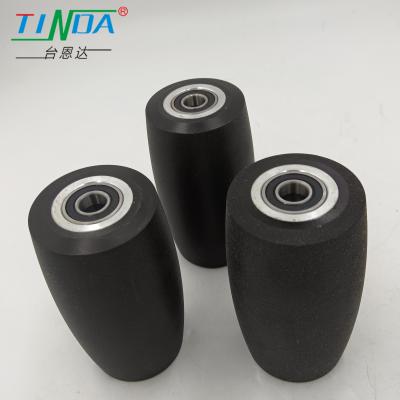 China Long-life Industrial Grade Rubber Roller Wheel With Optimal Performance for sale