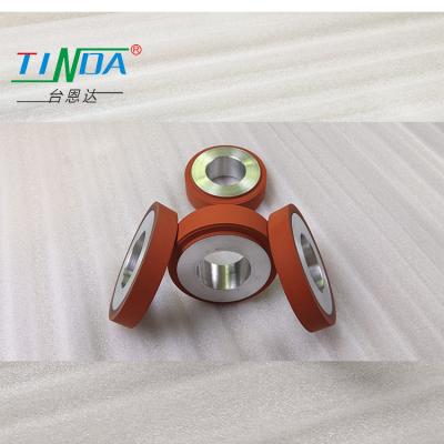 China Skid Resistance Silicone Coating Wheel Plate Roller for Temperature Applications for sale