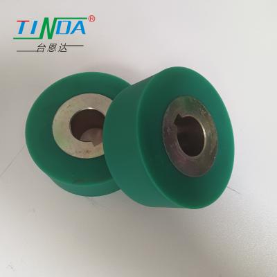 China High Durability Rubberized Feed Rollers Customized For Various Hot Air Seam Seal Machine for sale