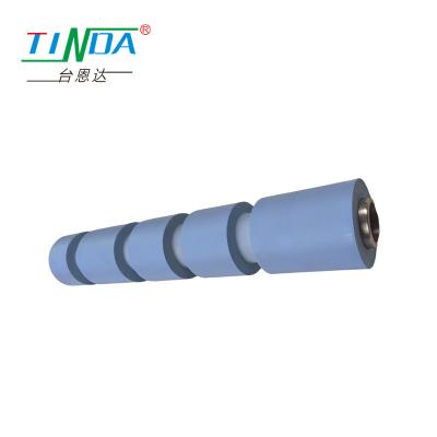 中国 High Flexibility Blue Conductive Rubber Roller with Precise Tolerance and Low Noise 販売のため