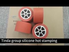 SGS Certified Thermal Transfer Silicone Wheel OEM/ODM Accepted