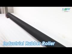 Conductive Industrial Rubber Roller Anti Static For Cutting / Folding