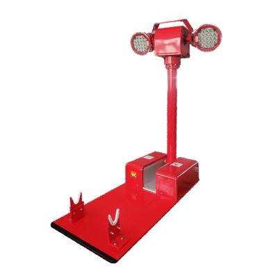 China OEM 400w LED fire truck emergency signal light red telescopic mast led tower light CYD-012W2F100 for sale