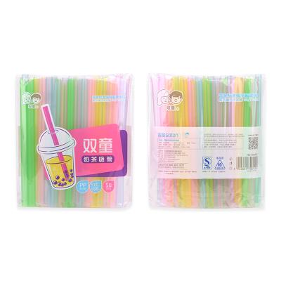 China Wholesale Disposable Kids Disposable Milk Tea Plastic Drinking Compostable Straws for sale