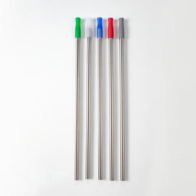 China Promotion 304 Disposable Eco Friendly Juice Stainless Steel Reusable Drinking Straws for sale