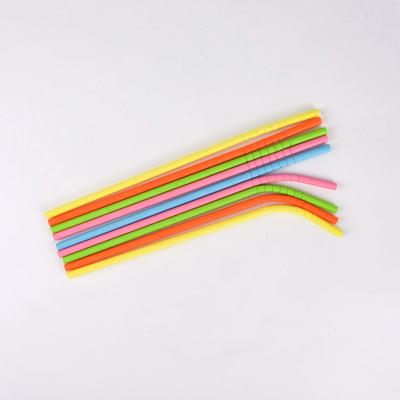 China Minimalist Orange Flexible Juice Milk Making Biodegradable Paper Drinking Straws for sale