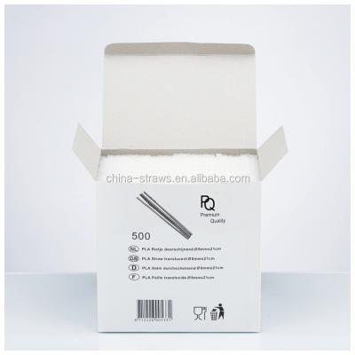 China 100% Disposable Promotional Eco Friendly Biodegradable Straws Drinking Straws for sale