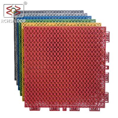 China 1000 Stück verriegelte PP-Fliesen für den Badmintonplatz zu verkaufen