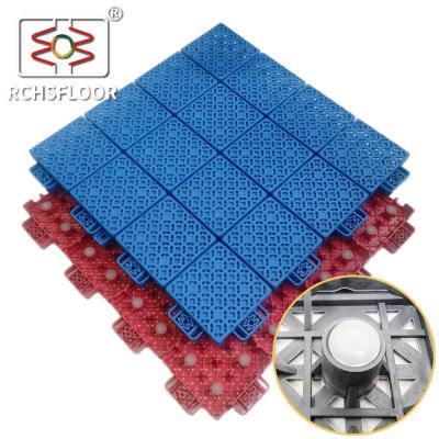 China OEM ODM Polypropylene Floor Tiles Outdoor Basketball Court Mat for sale