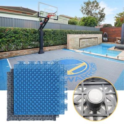 China Outdoor Indoor Pvc Pickleball Tennis Basketball Court Surface Tiles Interlocking zu verkaufen