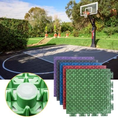 China Sports Tennis Pickleball Basketball Court Flooring Tiles Portable Interlocking zu verkaufen