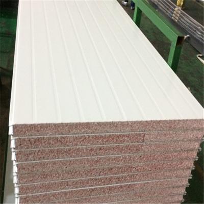 China B1 fire rating 50mm waterproof grey white TPS sandwich panel for camp for sale