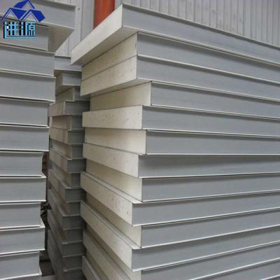 China waterproof 75mm grey white polyurethane foam sandwich panel for clean room for sale